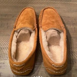 Light Brown Moccasins Size 8.5